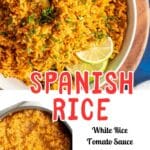 Easy Spanish rice recipe.