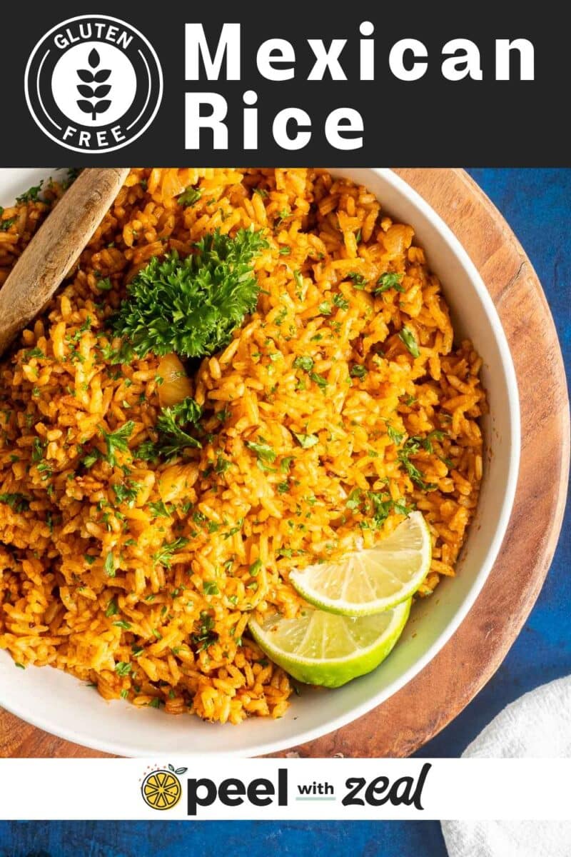 Gluten-free Mexican rice recipe.