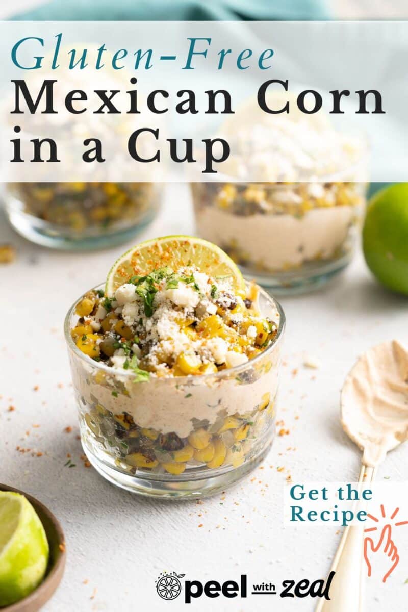 Mexican corn cups recipe.