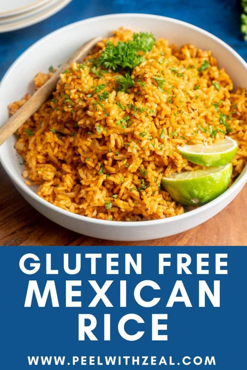 Gluten-free Mexican rice recipe.