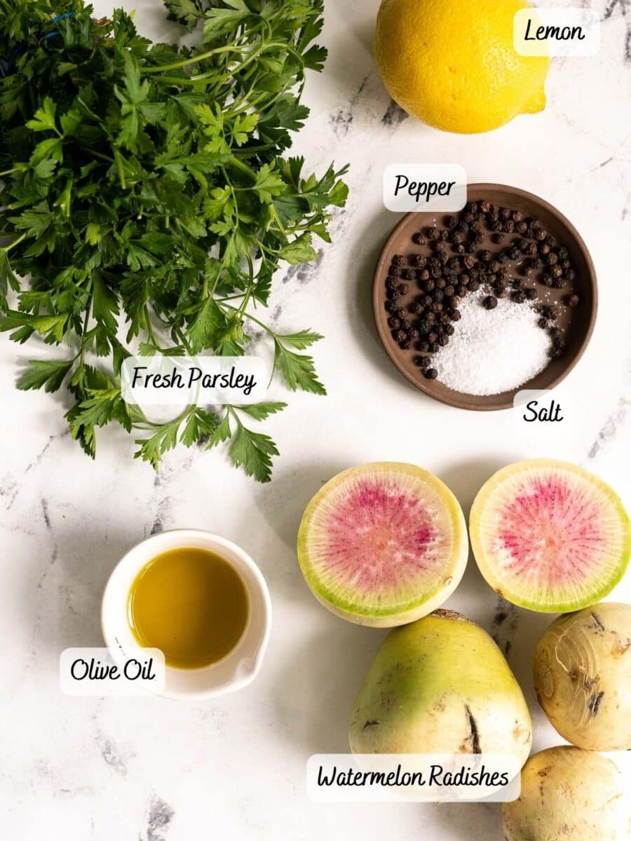 Roasted Watermelon Radishes - Peel with Zeal