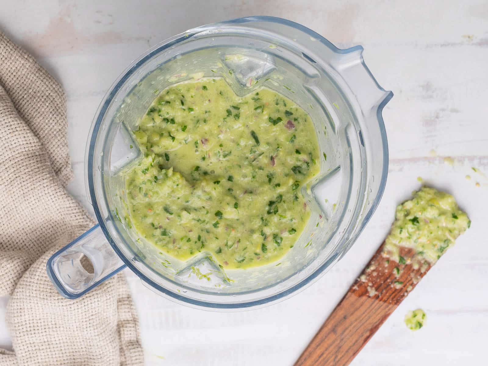 grind cucumber in a food processor.