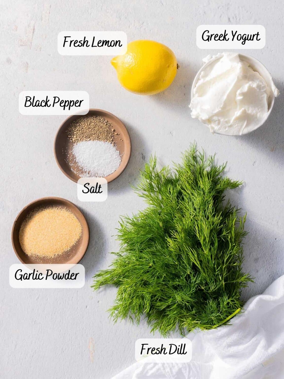 Greek Yogurt Dill Sauce - Peel with Zeal