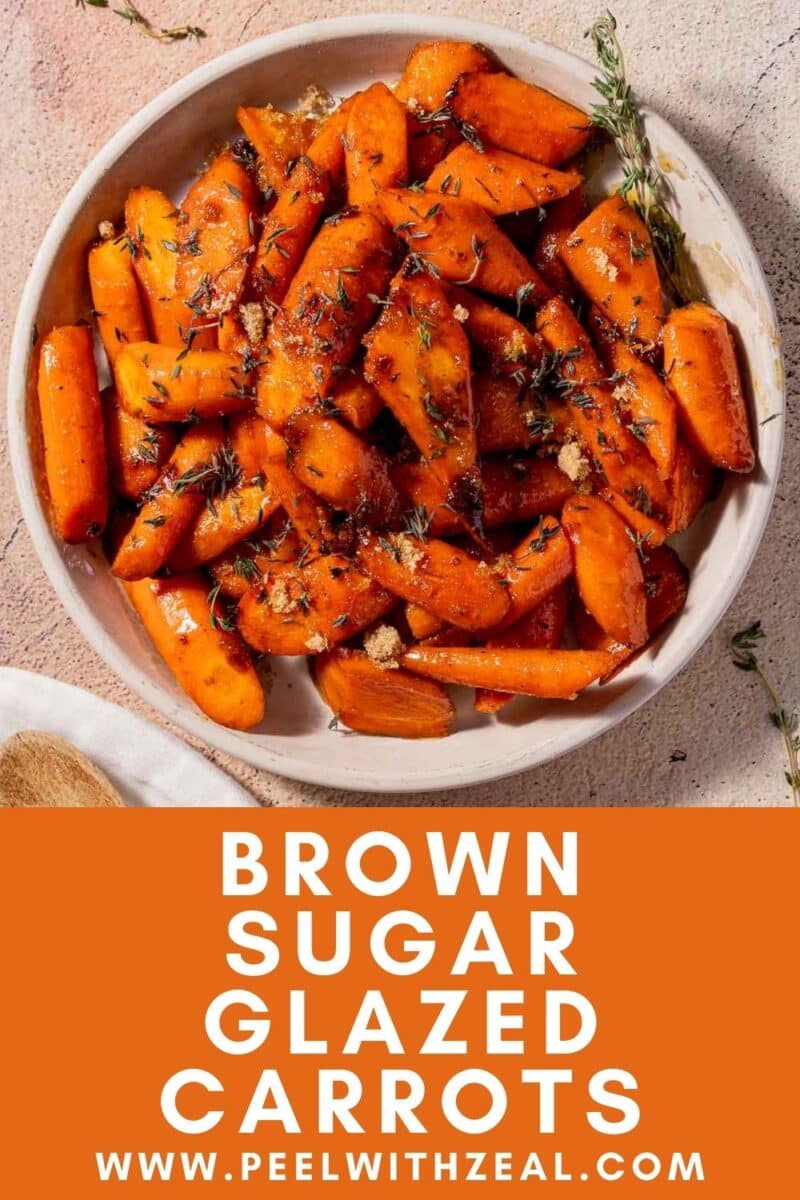 Glazed carrots in a bowl.