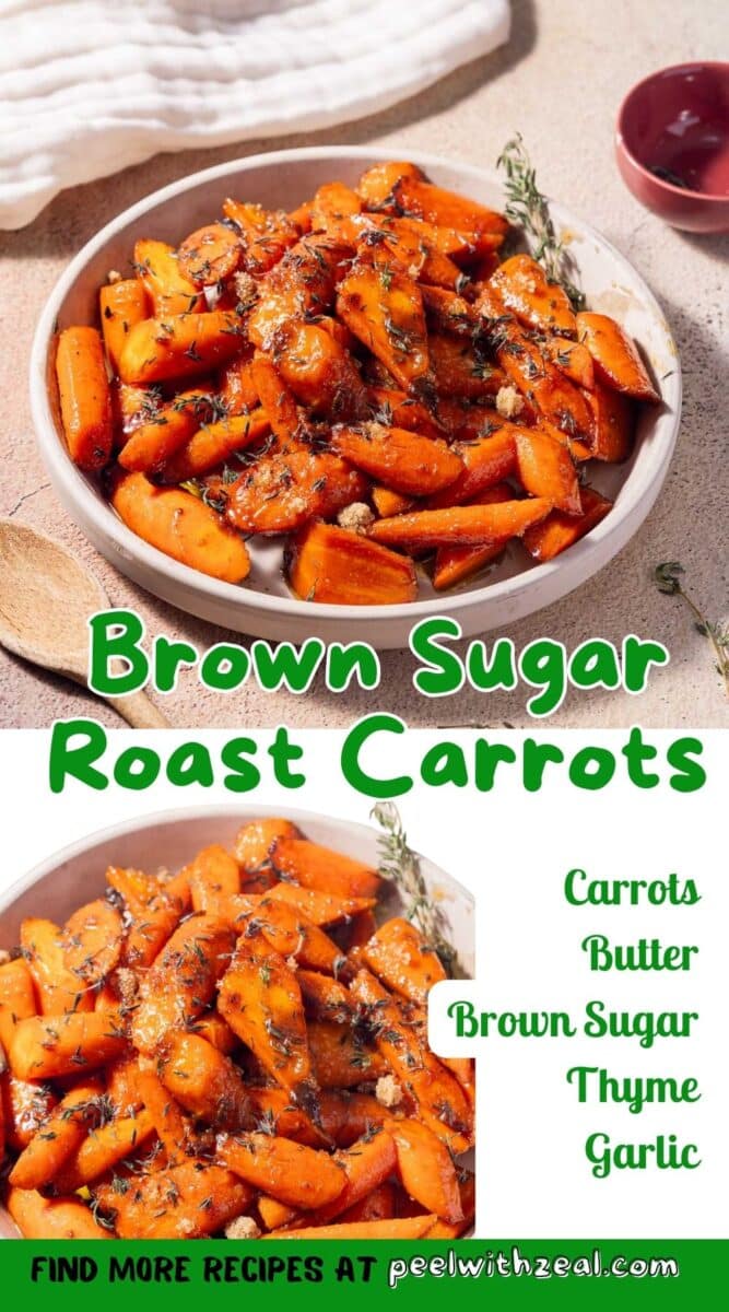 A portion of Glazed carrots in a bowl.