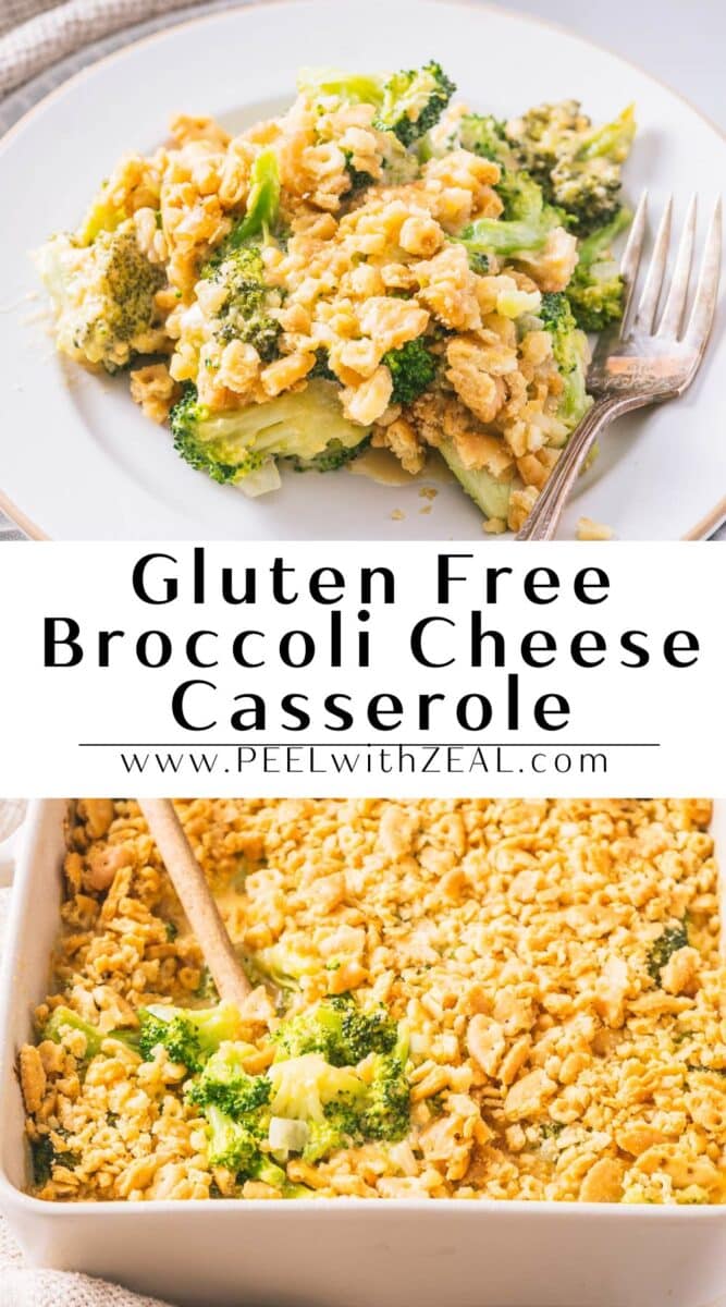 Gluten-free Broccoli Cheese Casserole.