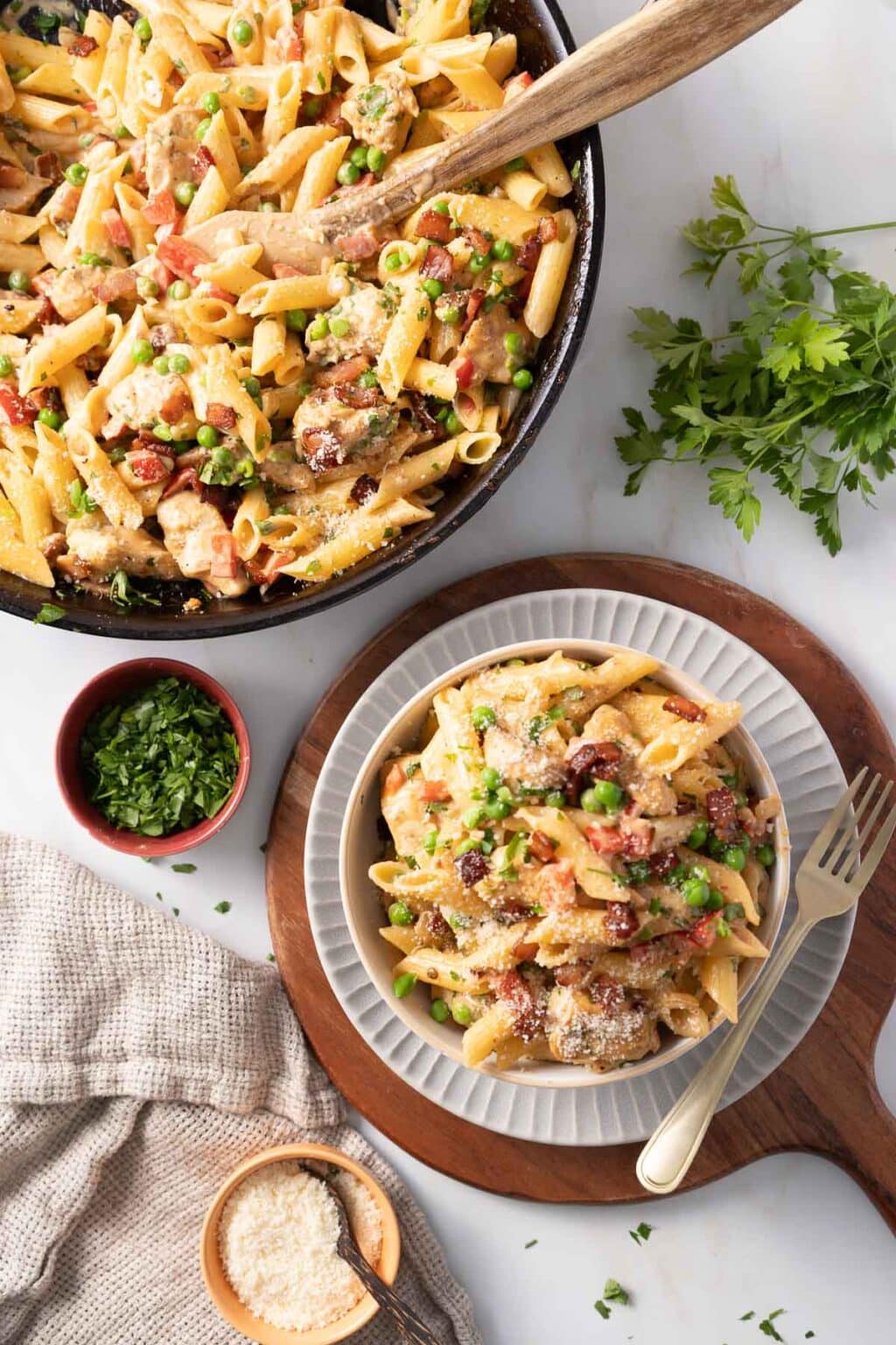 Spicy Chipotle Chicken Pasta - Peel with Zeal