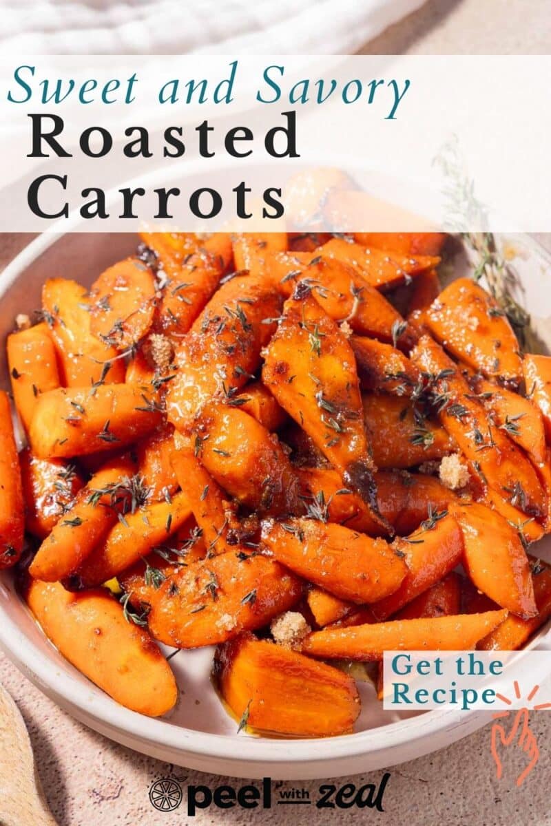 A portion of Glazed Carrots in a bowl.