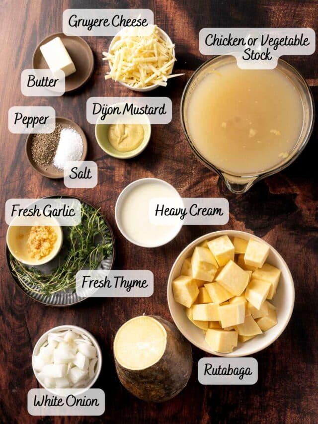 Creamy Rutabaga Soup - Peel with Zeal