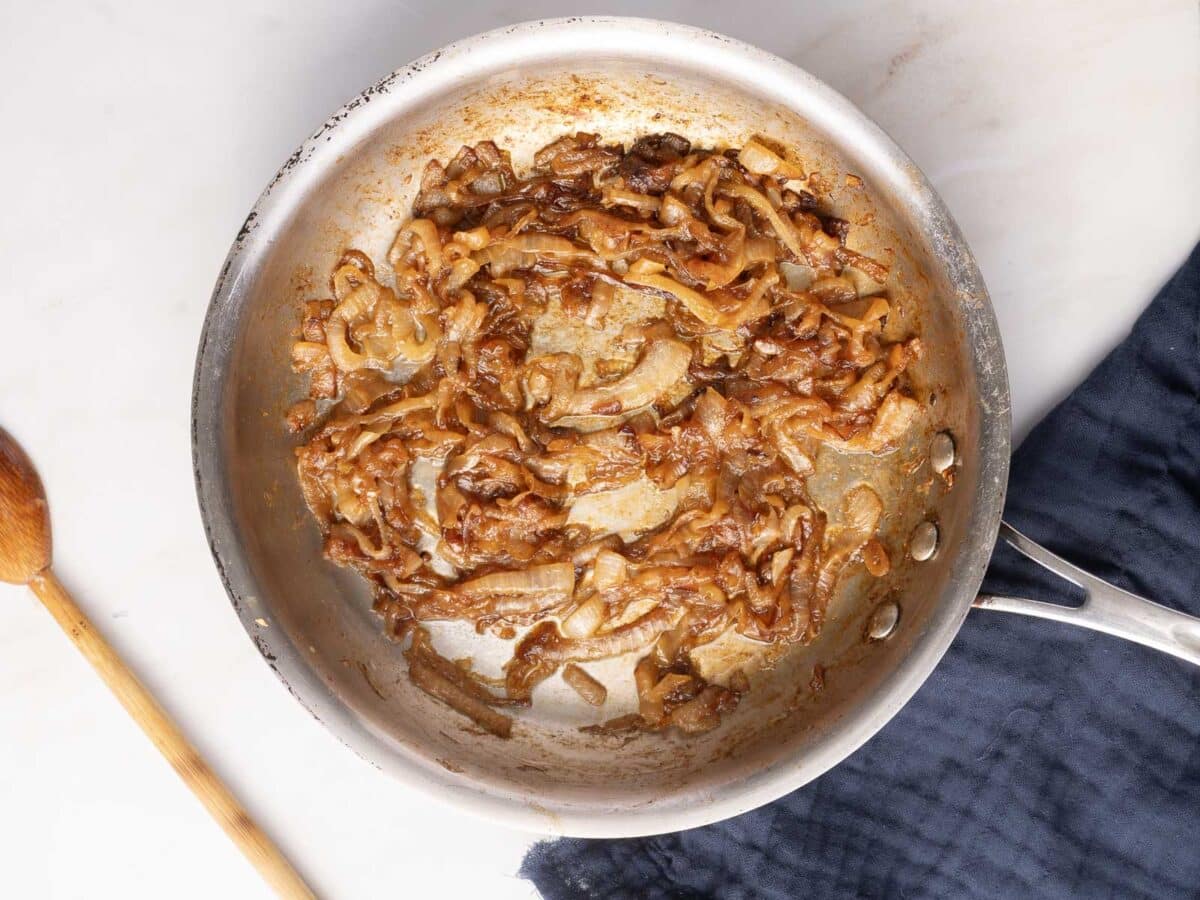French Onion Rice - Peel with Zeal