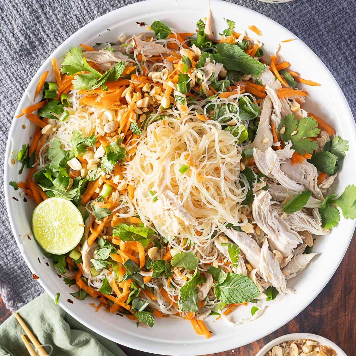 Rice Noodle Salad with Chicken-image