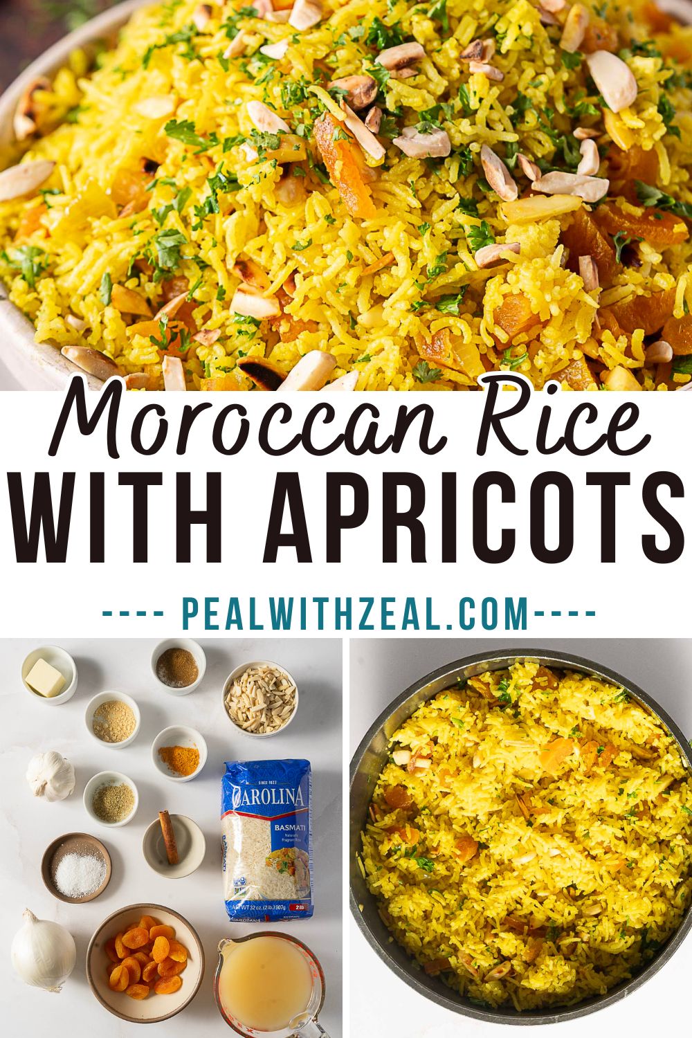 Moroccan Rice Pilaf - Peel with Zeal